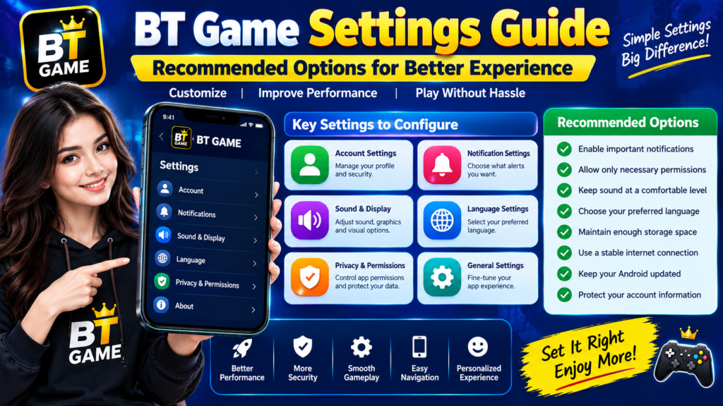 BT Game Settings Guide